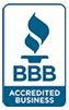 BBB Accredited business badge