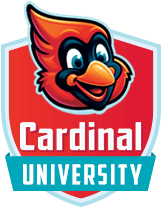 Cardinal University badge